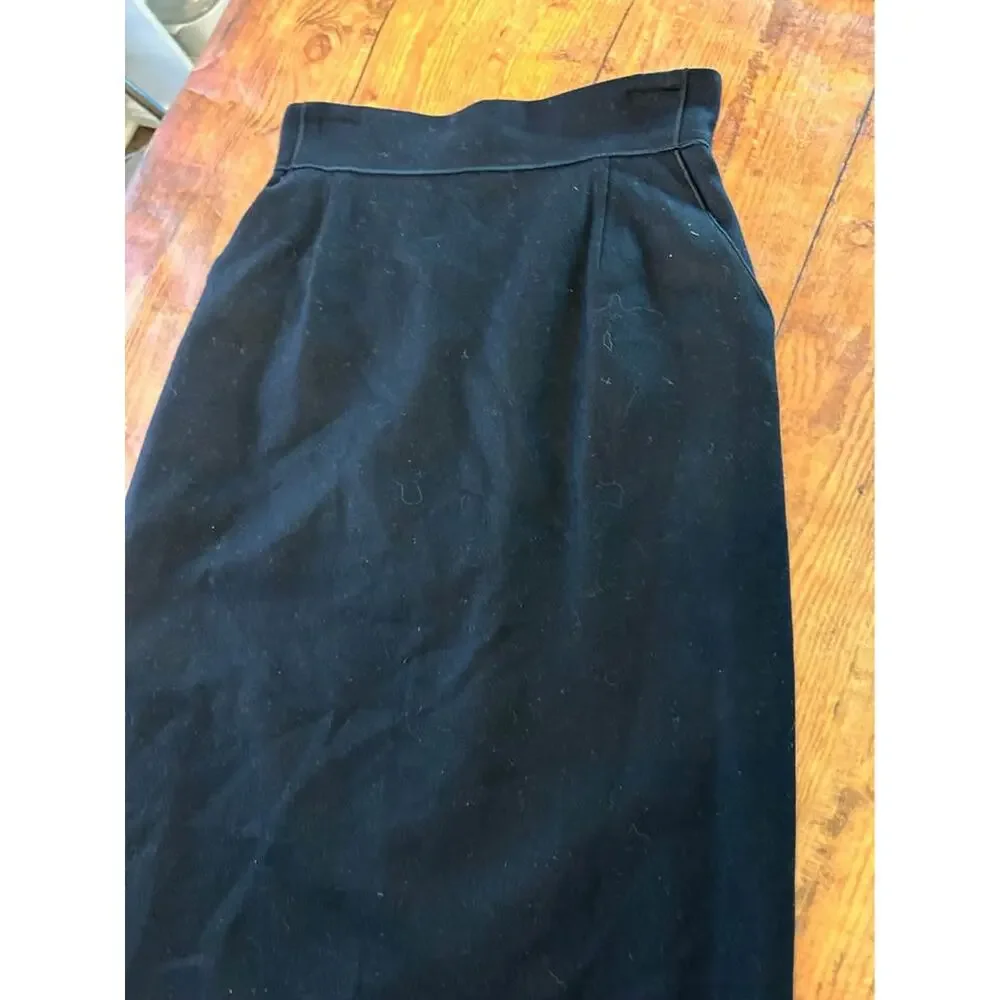 Sz 6‎ - Vintage Harve Bernard Wool Blend Skirt